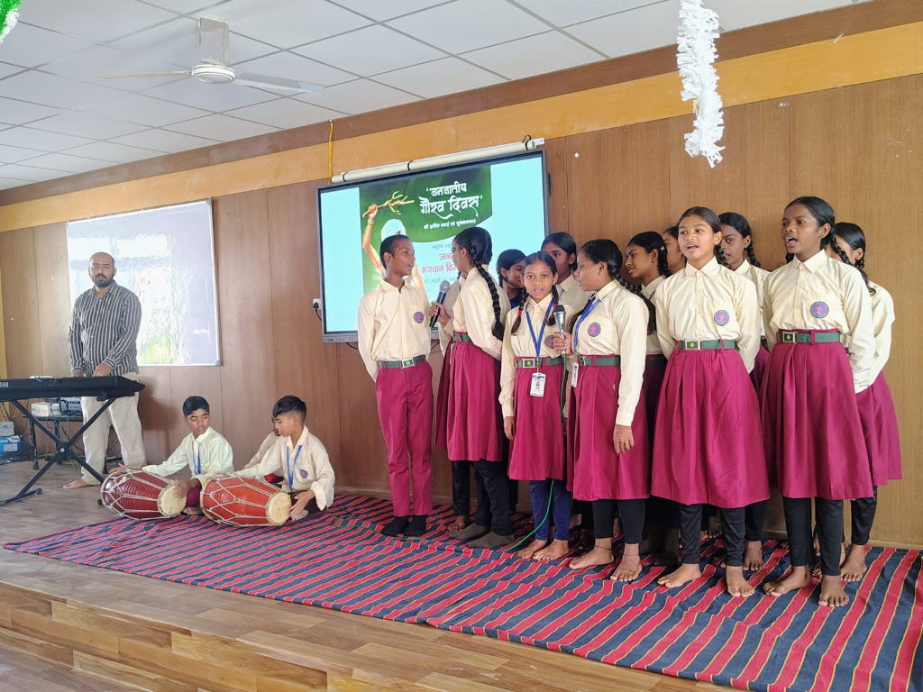 SINGING COMPETITION PERFORMED BY STUDENTS UNDER JANAJATIYA GAUURAV VARSH 2025 SINGING COMPETITION PERFORMED BY STUDENTS UNDER JANAJATIYA GAUURAV VARSH 2025